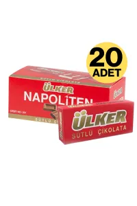 Napoliten Sütlü Çikolata 33 g x 20 Adet