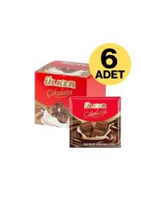 Çikolata Bol Sütlü Kare 60 gr x 6 Adet