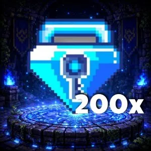 200x Blue Gem Lock