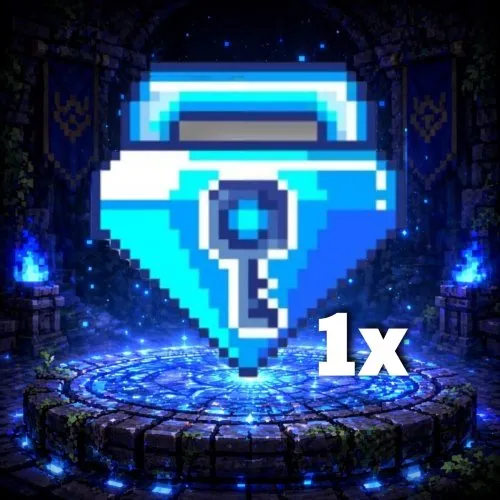 1x Blue Gem Lock