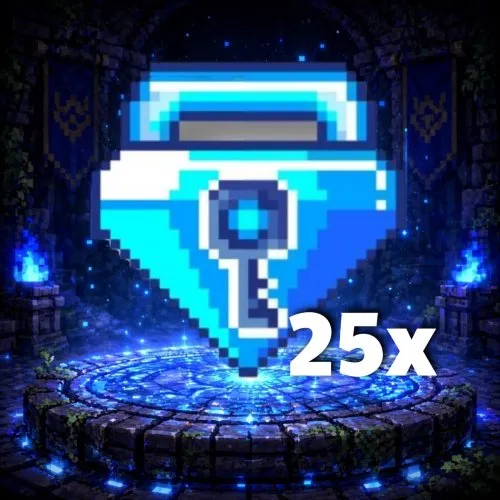 25x Blue Gem Lock