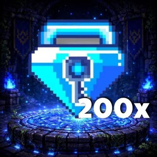 200x Blue Gem Lock