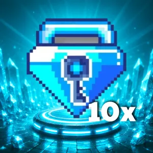 10 Blue Gem Lock