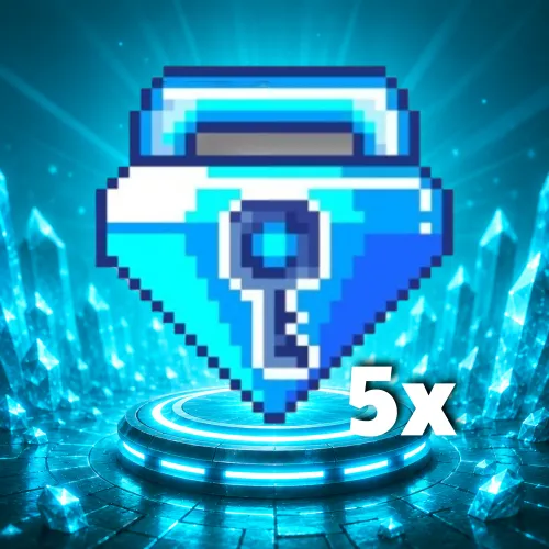 5 Blue Gem Lock