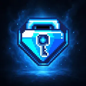 Blue Gem Lock