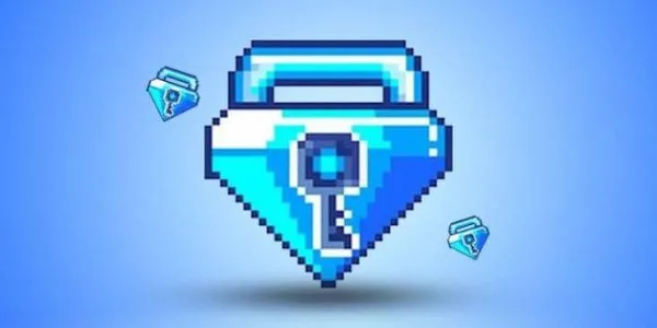 1 Blue Gem Lock